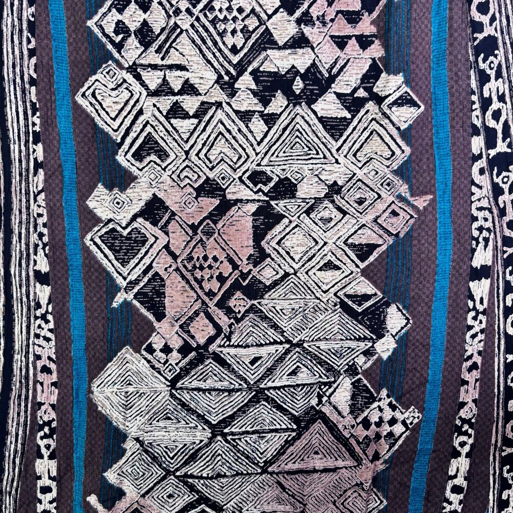 CAROLE LITTLE Vintage Sleeveless Vest w/a geometric & striped pattern Womens 8 - Picture 11 of 11